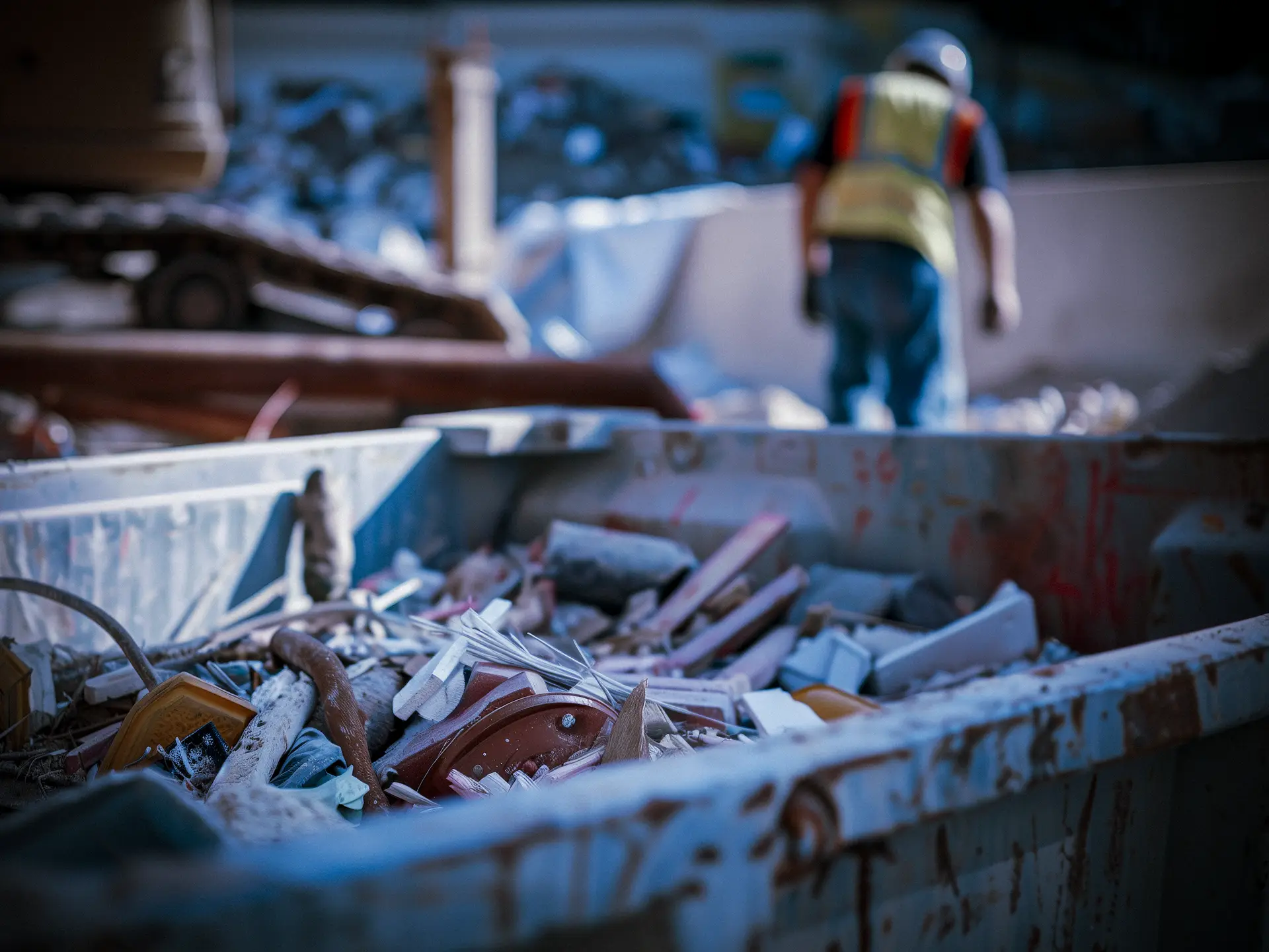 Schrotthandel Düsseldorf Ossebühl Baustellenabfall