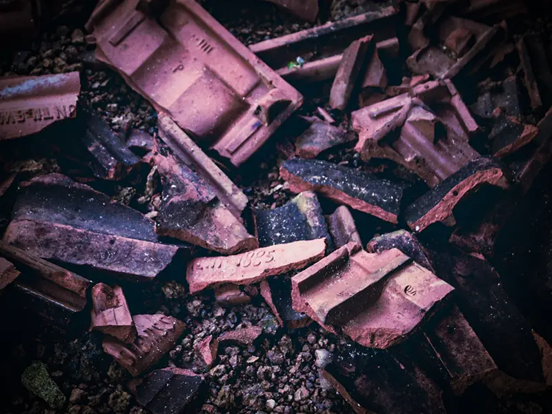 Schrotthandel Düsseldorf Ossebühl Dachziegelabfall