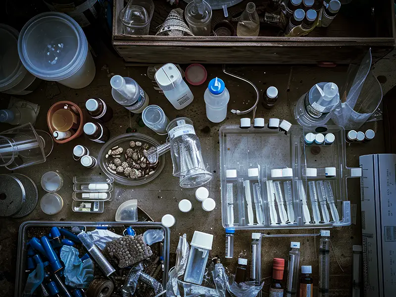 Schrotthandel Düsseldorf Ossebühl Laborchemikalien