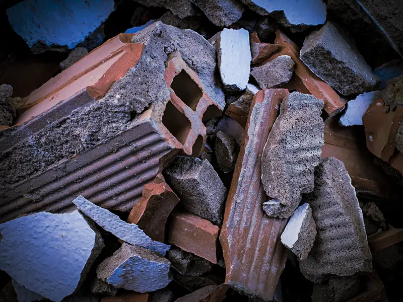 Schrotthandel Düsseldorf Ossenbühl Bauschutt unbelastet